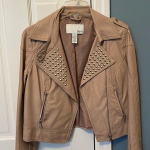 Faux leather jacket
